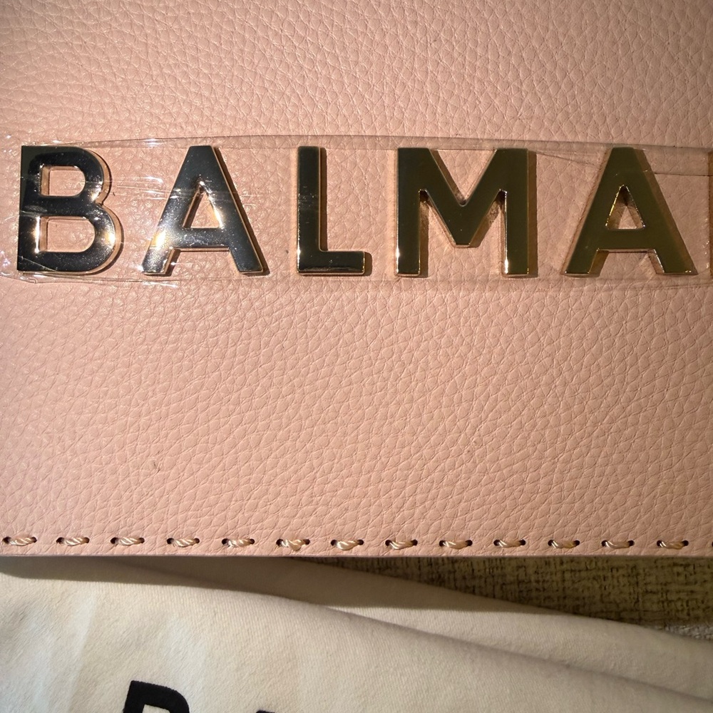 NWT BALMAIN Mini Top-Handle Cross Body - Picture 11 of 13